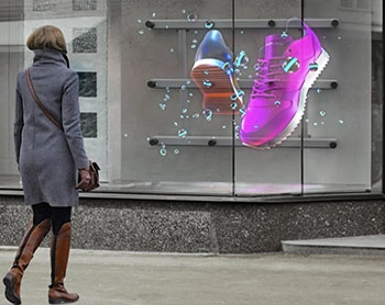 3d technologie met video wall voor retail bij Hyperfocus als één van onze pijlers technologieën