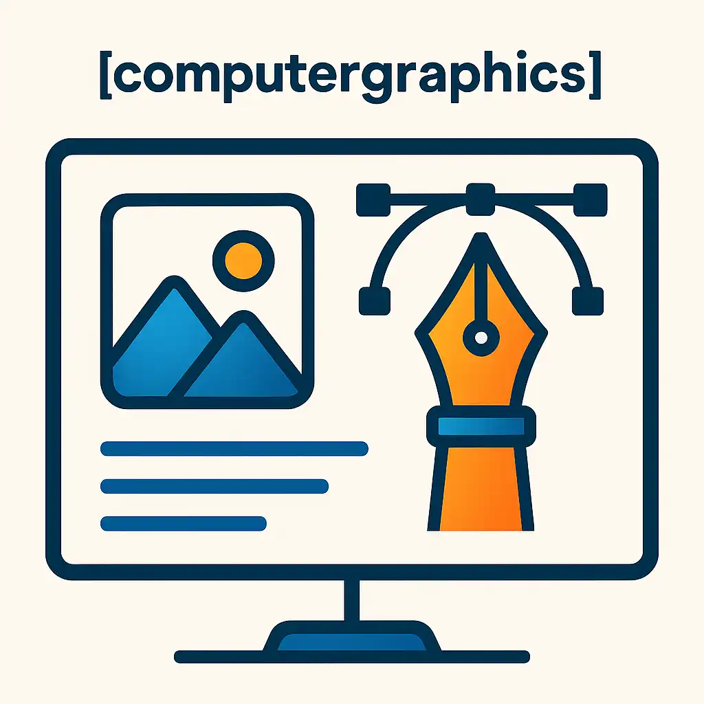 computergraphics illustratie begrippen Hyperfocus