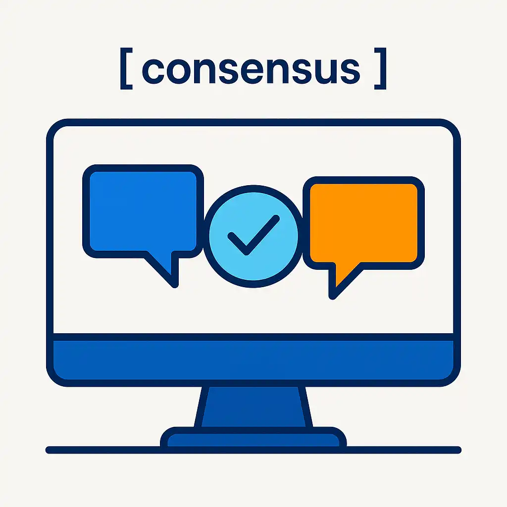 consensus illustratie begrippen Hyperfocus
