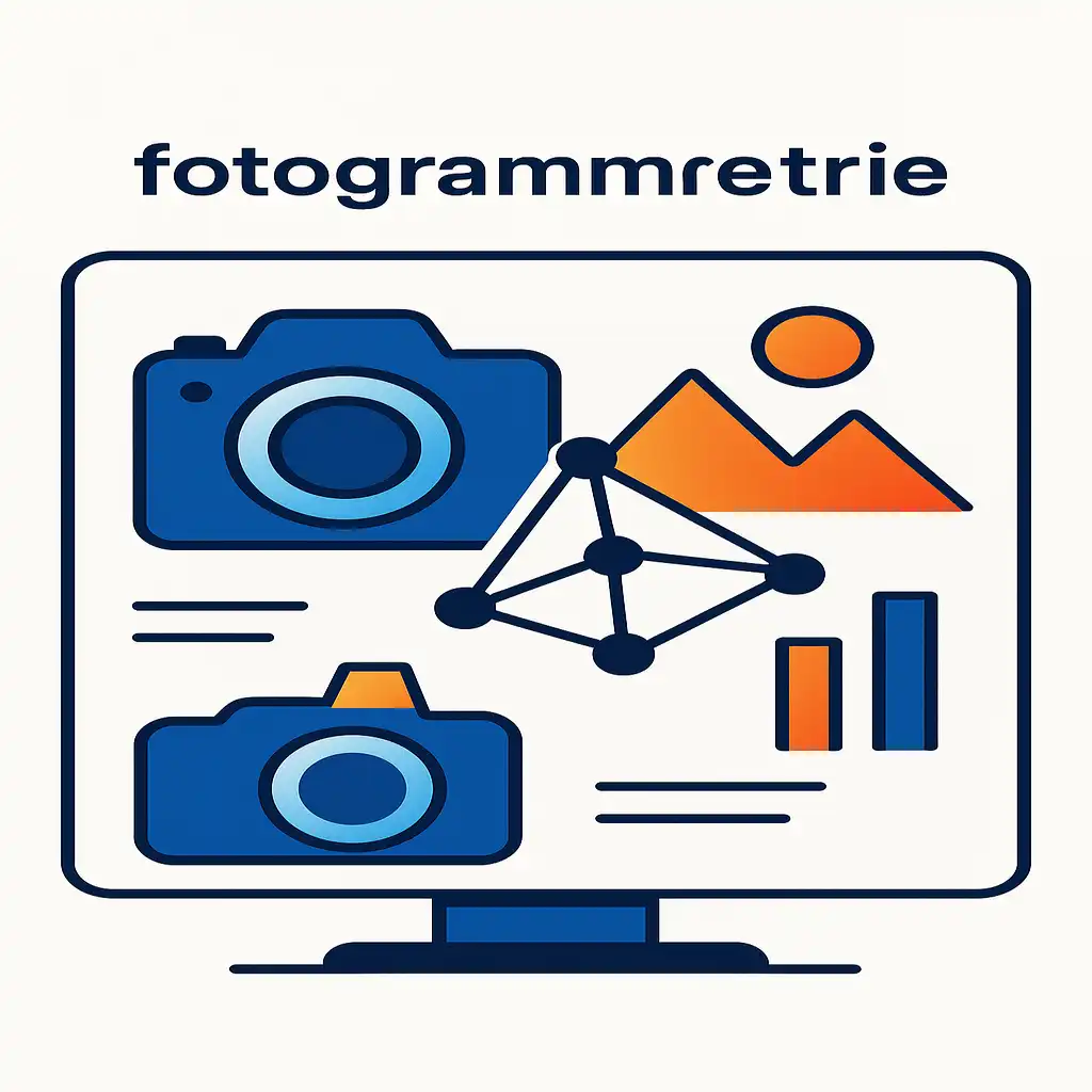fotogrammetrie illustratie begrippen Hyperfocus