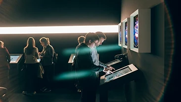 Interactieve touchscreens en intuïtieve interfaces voor 3D