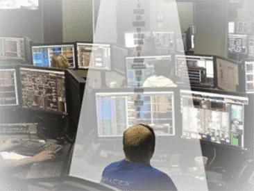 directionele luidsprekers in controle kamer