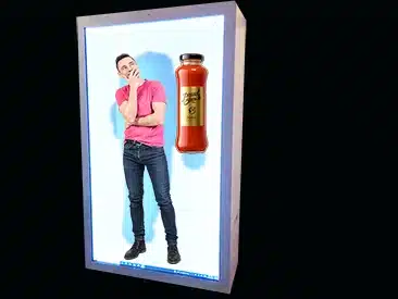 transparante beeldschermen